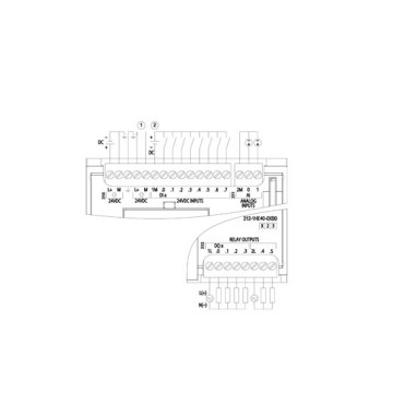 SIEMENS SIMATIC S7 1200 PLC CPU 1212C 6ES7212-1HE40-0XB0 für die industrielle Automatisierung