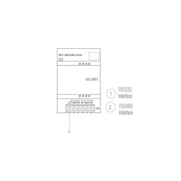 SIMATIC S7-200 SMART CM 01 RS485 9-polige D-Sub-Pin unterstützt Freeport 6ES72885CM010AA0