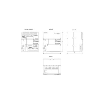 100% Original von SIEMENS 6ES7288-1SR20-0AA1 SIMATIC S7-200 SMART CPU SR20 CPU Wechselstrom/Gleichstrom/Relee