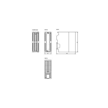 SIMATIC S7-300 PLC Analogenausgang SM 332 Isoliert 8 AO U/I Siemens 6ES73325HF000AB0