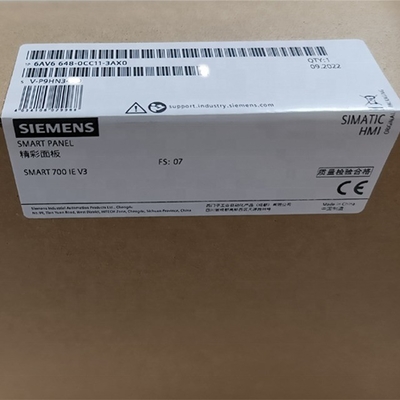 Ethernet-Netzwerk-Touchscreen SIMATIC HMI Smart 700 IE V4 6AV6648-0DC11-3AX0 100% Original CN SIC