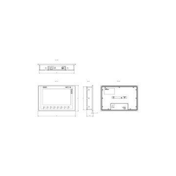 Siemens 6AV2123-2JB03-0AX0 SIMATIC HMI KTP900 Touchscreen für die industrielle Automatisierung