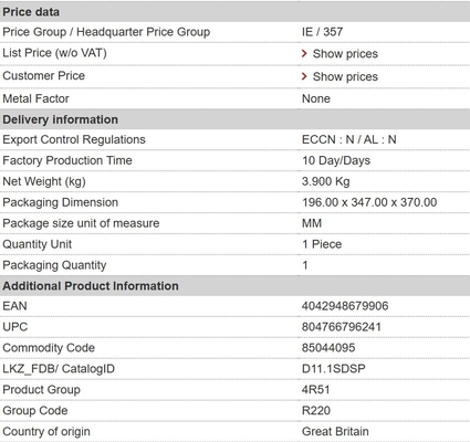 Eingangsspannung 380-480V 0,75KW G120X Frequenzumrichter für Siemens 6SL3220-1YE10-0UF0