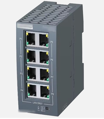 6GK5008-0BA10-1AB2 Nicht verwalteter Ethernet-Switch für die industrielle Automationslieferkette