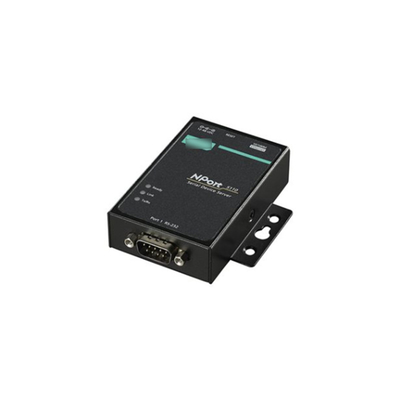 Industrieautomation NPORT 5110 Port RS-232/422/485 Serielle Port-Geräte-Netzwerkserver Standard TCP/IP-Schnittstelle für MOXA