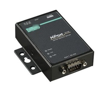 Industrieautomation NPORT 5110 Port RS-232/422/485 Serielle Port-Geräte-Netzwerkserver Standard TCP/IP-Schnittstelle für MOXA