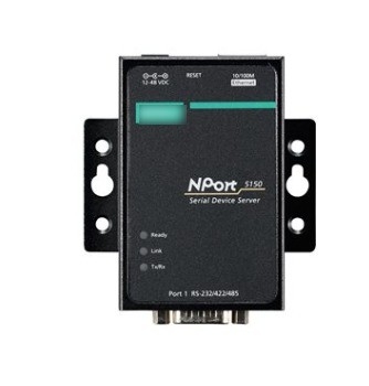 Industrieautomation NPORT 5110 Port RS-232/422/485 Serielle Port-Geräte-Netzwerkserver Standard TCP/IP-Schnittstelle für MOXA