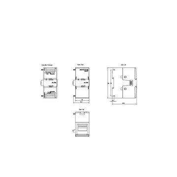 100% Original SIMATIC S7-200 SMART Digitale Ausgabe SM DT08 8 DO 24 V Gleichspannungstransistor 0,75A