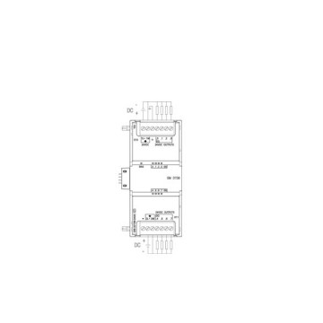 100% Original SIMATIC S7-200 SMART Digitale Ausgabe SM DT08 8 DO 24 V Gleichspannungstransistor 0,75A