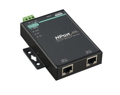 MOXA NPORT 5232 2 Port RS-232/422/485 Serial Port Device Networking Server für Paypal-Zahlungen