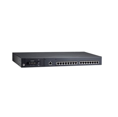 Einfache MOXA 8 und 16-Port RS-232/422/485 Rack-montierte Serienserver für Profis