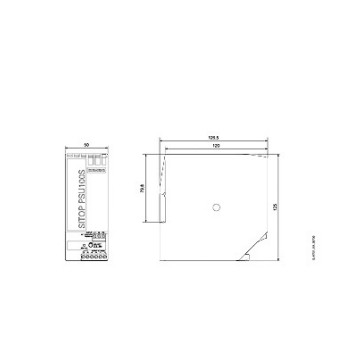 SITOP PSU100S 24V/5A Ausgang 120/230V Wechselstrom Eingang 6EP1333-2BA20 für Industrieprodukte