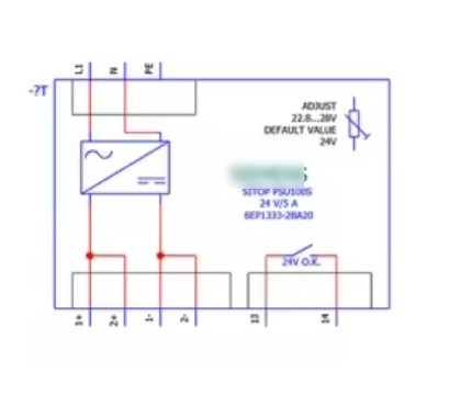 SITOP PSU100S 24V/5A Ausgang 120/230V Wechselstrom Eingang 6EP1333-2BA20 für Industrieprodukte