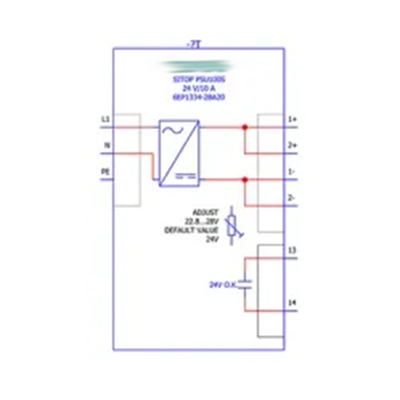 SITOP PSU100S 20A 6EP1336-2BA10 Ideal für 24V Ausgangsspannung in industriellen Anwendungen