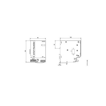 Leistungsstarker SITOP PSU400M 20A Gleichspannungs-/ Gleichspannungsumrichter DC 600V Eingang DC 24V/20A Ausgang DC 6EP1536-3AA00