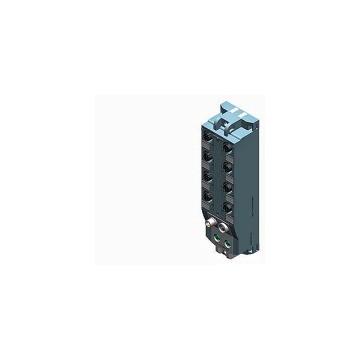 6ES7143-5AH00-0BA0 DIQ 16x24 V DC/0,5 A IP67 Siemens ET 200AL Anschlussmodul mit 1