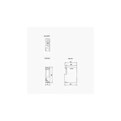 6ES7193-6AS00-0AA0 BusAdapter BA-SEND BA1XFC 1x Schnellverbindung für ET-Verbindung