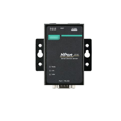 Direktversorgung NPORT 5110 Port RS-232/422/485 Serial Port Device Networking Server für MOXA