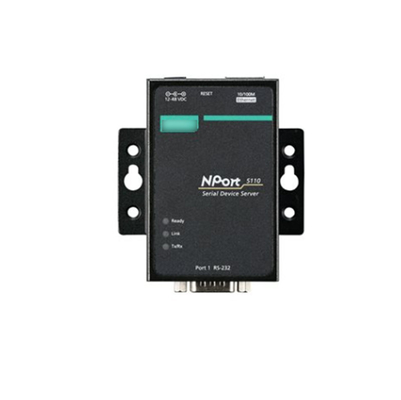 Direktversorgung NPORT 5110 Port RS-232/422/485 Serial Port Device Networking Server für MOXA