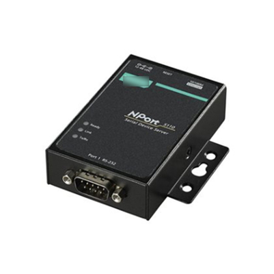 Direktversorgung NPORT 5110 Port RS-232/422/485 Serial Port Device Networking Server für MOXA
