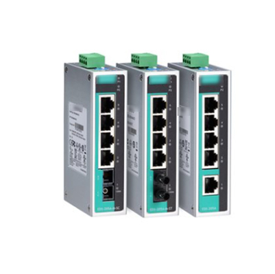 MOXA EDS-205A 5-Port unmanaged Ethernet-Switch für die industrielle Automation der Schifffahrt
