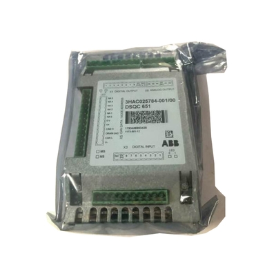 ABB 3HAC025784-001 Analogplatte für Sonderangebot Roboterteile Schutzniveau IP54