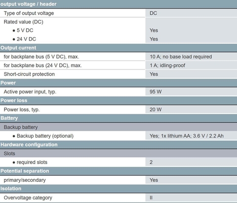 100% Original SIMATIC S7-400 Stromversorgung 120/230V UC 5V DC/10A 6ES7407-0KA02-0AA0 für Siemens auf Lager