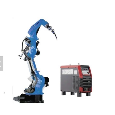 Schweißergebnisse GBS10-C1650 Industrieroboter mit Schweißfackel im Produktionsbetrieb