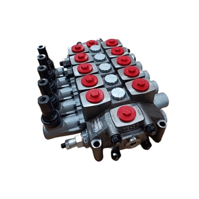 5 Spulen Sektionsleitventile für Hydraulikbohrmaschinen in 400*280*170 Struktur