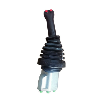 Steuerungssystem für Felsbohrwagen mit RCM/1 Joystick und Maximaldruck von 100 bar