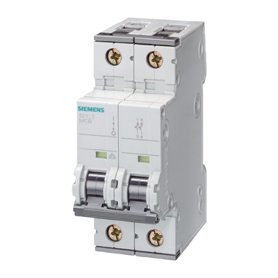 100% Original Siemens 5SY62207CC Schaltkreisbrecher 6KA 2POLE C20 400V mit Leistung
