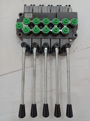 Manuelle Steuerung G3/8&quot; Hydraulische Monoblock-Joystick-Richtungskontrolle