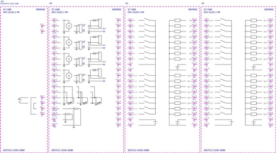 6ES7512-1CK01-0AB0 CPU-Modul für die automatische Steuerung von SIMATIC S7-1500