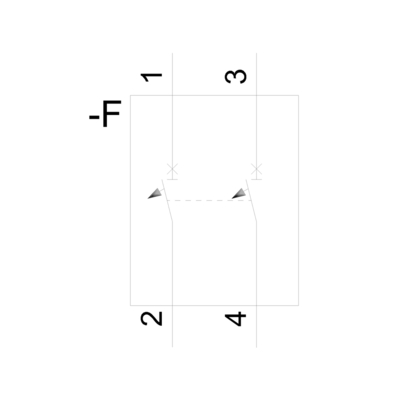 5SY4 Miniatur-Schaltkreislaufbrecher 400V 10kA 2 Pole C 16A 5SY42167CC für die Lieferung FOB