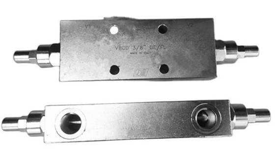 VBCD 3/8&quot; DE/FL Überzentralventile Gegengewichtventil für maximalen Druck 350 bar
