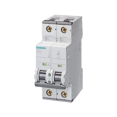 Automation Industrie 5SY Miniatur-Schaltkreislaufbrecher 400V 10kA 2-Polar D 10A Siemens