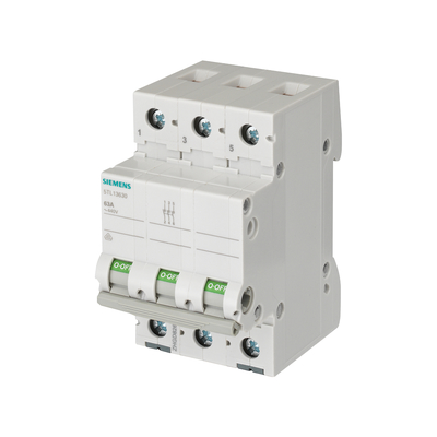 Siemens Niederspannungsverteilung 5TL1391-0 Leistungsschalter 100A 3 Pole 100% Original