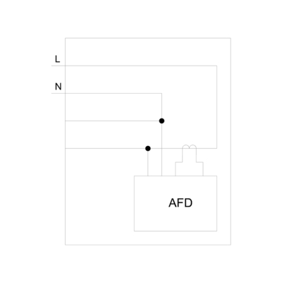 Brandschutzschalterblock AFDD 1-16A 230V für Siemens-Schaltkreislaufschalter 5SM6021-2 geprüft