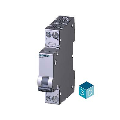 Kompakter Reststromschutzschalter 1P N Typ AC 30 mA 5SV9313-1CN25 für Siemens