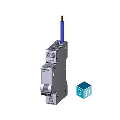 Kompakter Reststromschutzschalter 1P N Typ AC 30 mA 5SV9313-1CN25 für Siemens