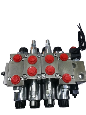 Elektrisch gesteuertes 5-Spulen-Richtungsventil für hydraulischen Druck mit einem Durchfluss von 45 L/MIN