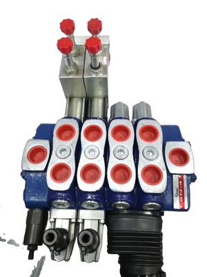 Elektrisch gesteuertes 5-Spulen-Richtungsventil für hydraulischen Druck mit einem Durchfluss von 45 L/MIN