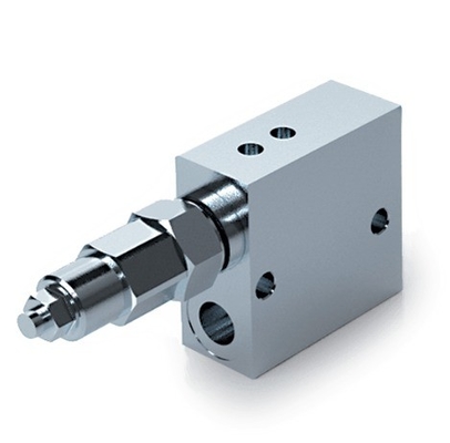 Hydraulisch betriebenes Prüfventil VBPDE1/2&quot;FL Sperrzylinder bei Durchfluss von 50 L/MIN