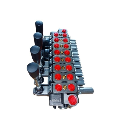 SD6/8 Typ Hydraulische Richtventile 8 Spule 80L/min Durchfluss Maximaldruck 315BAR