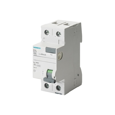 Siemens 5SV4614-0 2-poliger Wechselstrom-Schaltkreislaufbrenner 40A 300mA Un Wechselstrom 230V