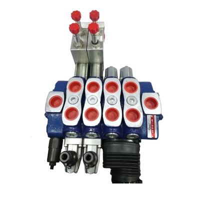 SD6/8 Typ Hydraulische Richtventile 8 Spule 80L/min Durchfluss Maximaldruck 315BAR