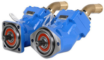 200 L/min Höchstdurchfluss Xpi108 Hydraulische Kolbenpumpe 108cc/rev 380BAR 420*260**190mm
