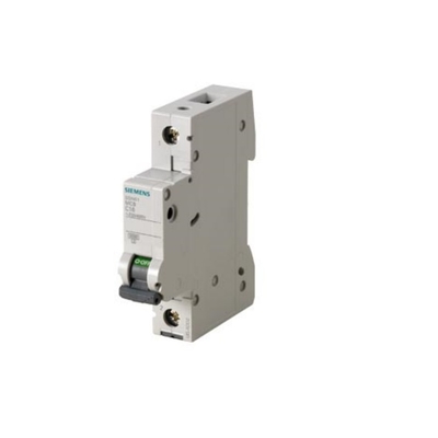 Siemens 5SN6110-7CN 230/400V 6kA 1-Polar C 10 A Leistungsschalter Nettogewicht kg 0,261 Kg