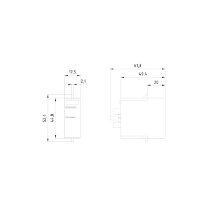 5SD74880CC PLUG M oder C/T2/II 350 V 40 kA N-PE für die Siemens-Kommunikationsschnittstelle