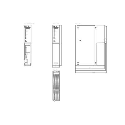 PLC-Programmierbare Steuerung SIMATIC S7-400 PS 405 10A 6ES7405-0KA02-0AA0 für Siemens